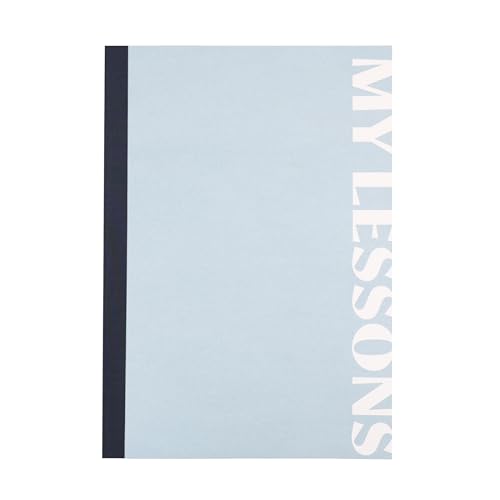 Erin Condren Teacher Workbook, Teacher Planner Companion, Lesson Planning Notebook, Layflat and Lightweight Japanese-Style Notebook, Stylish Minimal Linen Texture Covers - Image 1