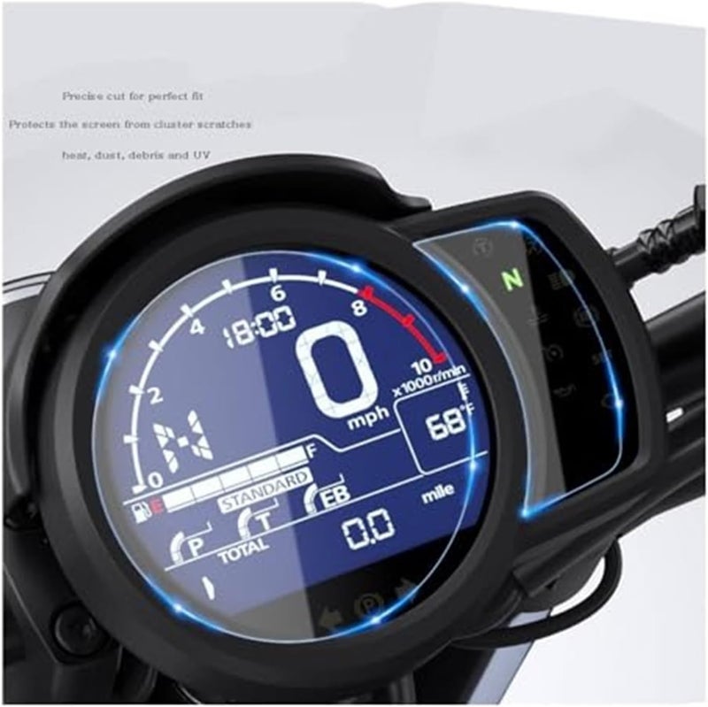 Wivplex Motorcycle Screen Protector for Rebel 1100 - Image 4