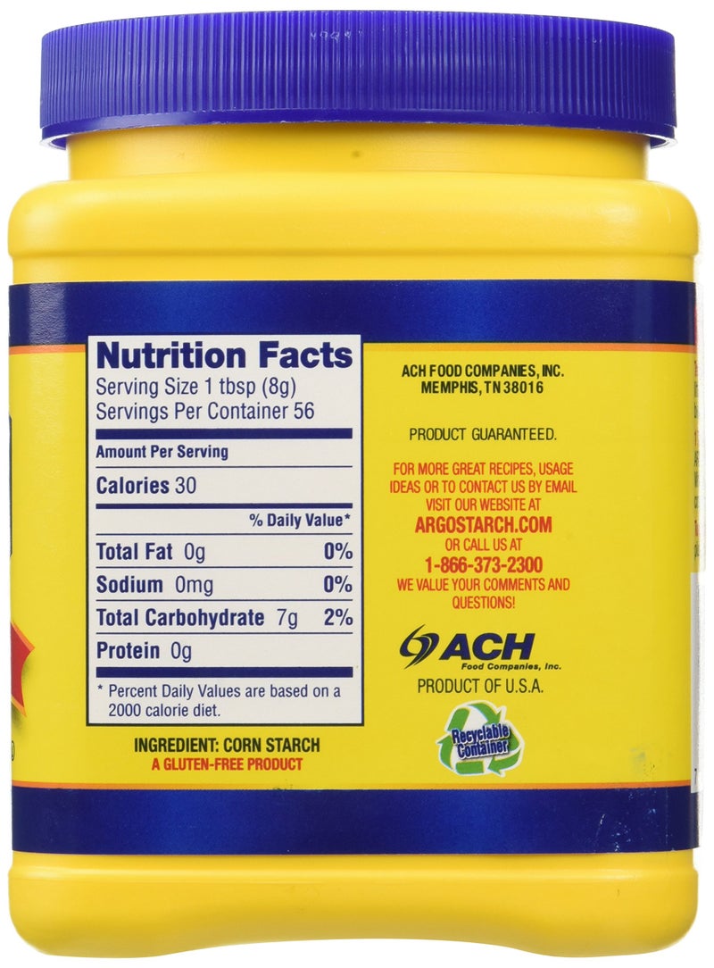 Argo 100% Pure Corn Starch, 16 Oz, Pack of 2 - Image 2