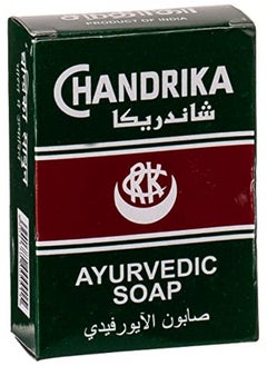 Chandrika Ayurvedic Soap 75G  - Image 1