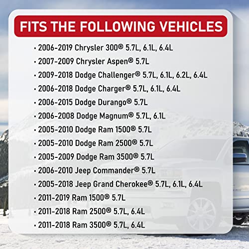 AA Ignition Ignition Coil Pack Set of 8 - Fits Dodge Ram 1500, 2500, 3500, Jeep Grand Cherokee, Commander, Dodge Charger, Challenger 5.7L, 6.1L, 6.4L HEMI - Replaces 5602129AA, 56029129AF, 56029129AA - Image 5
