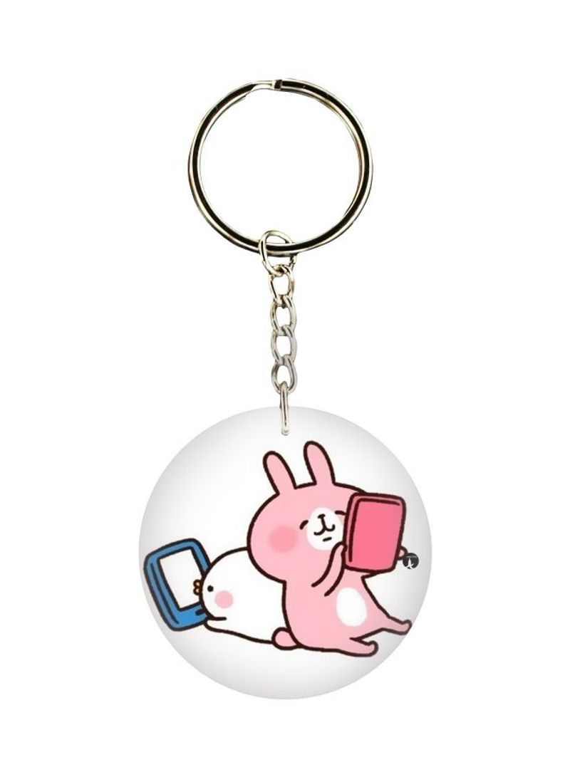 RKN Cartoon Printed Keychain