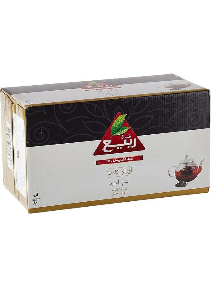 ربيع شاي ربيع (اوراق كامله) شاي اسود نكهة كاملة 1 كغ - Image 1