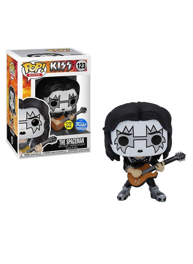 Funko POP! KISS: Band Set - Glow in The Dark Collectible Set - Online Exclusive - The Spaceman, The Starchild, The Demon, The Catman - Image 4