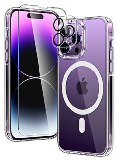 iPhone 15 Pro Max 5 in 1 Magnetic Clear