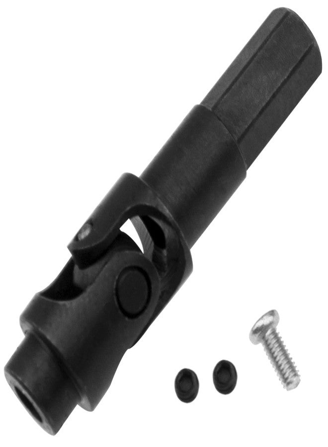 Vgoohobby 2Pack Universal Steering Joint Drive Shaft Front Axle Dogbone Compatible with WPL C14 C24 C34 B24 B36 MN Model D90 D91 MN99S RC Car (Black) - Image 4