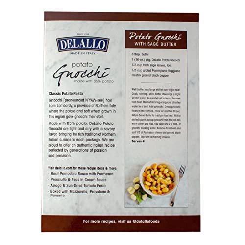 DeLallo Traditional Italian Potato Gnocchi, 1lb - Image 4