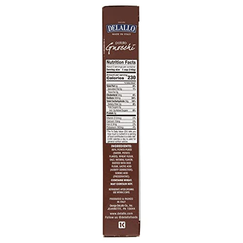 DeLallo Traditional Italian Potato Gnocchi, 1lb - Image 2