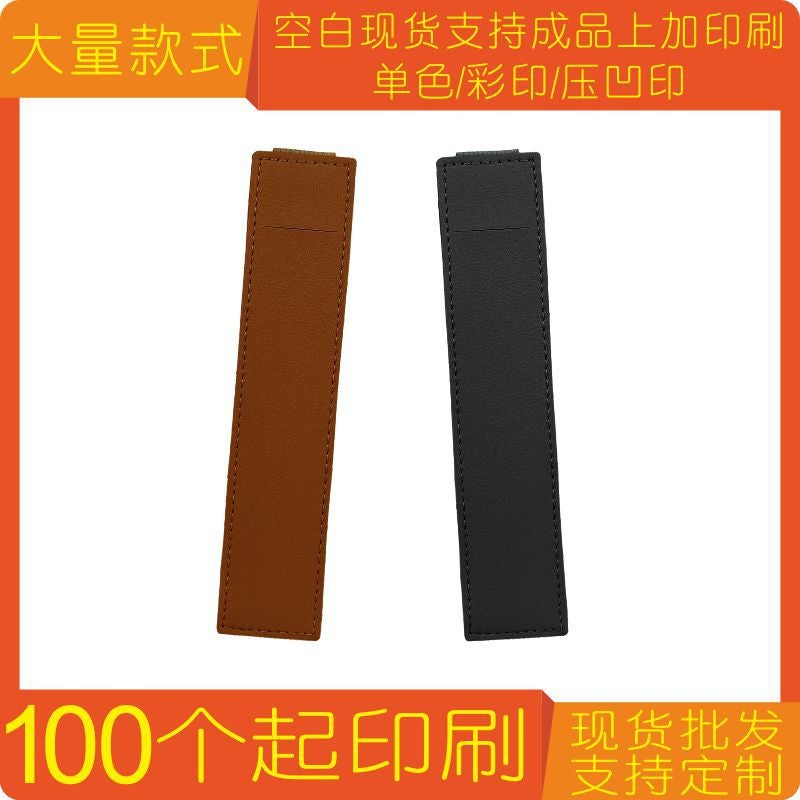 Apple Samsung Xiaomi Capacitive Pen Protective Case Leather Rubber Band Elastic Band Pen Case Pen Notebook Pen Case - Image 5