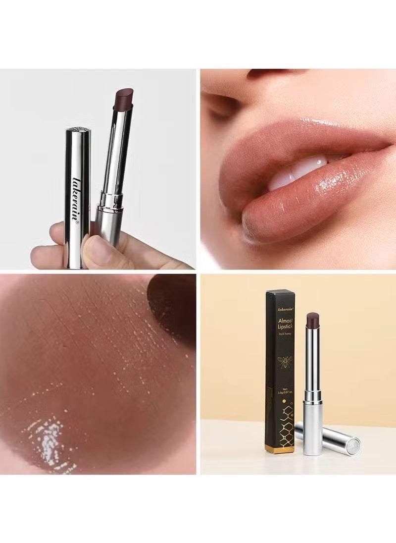 lakerain Vitamin E Smooth Almost Lipstick Nourishing&Moisturizing Tinted Lip Balm in Black Honey Enhancing Natural Color Lip Care Makeup  - Image 4