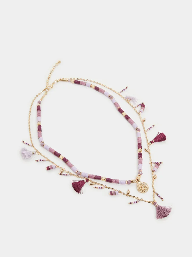Styli Styli Set of 2 - Beaded Necklace