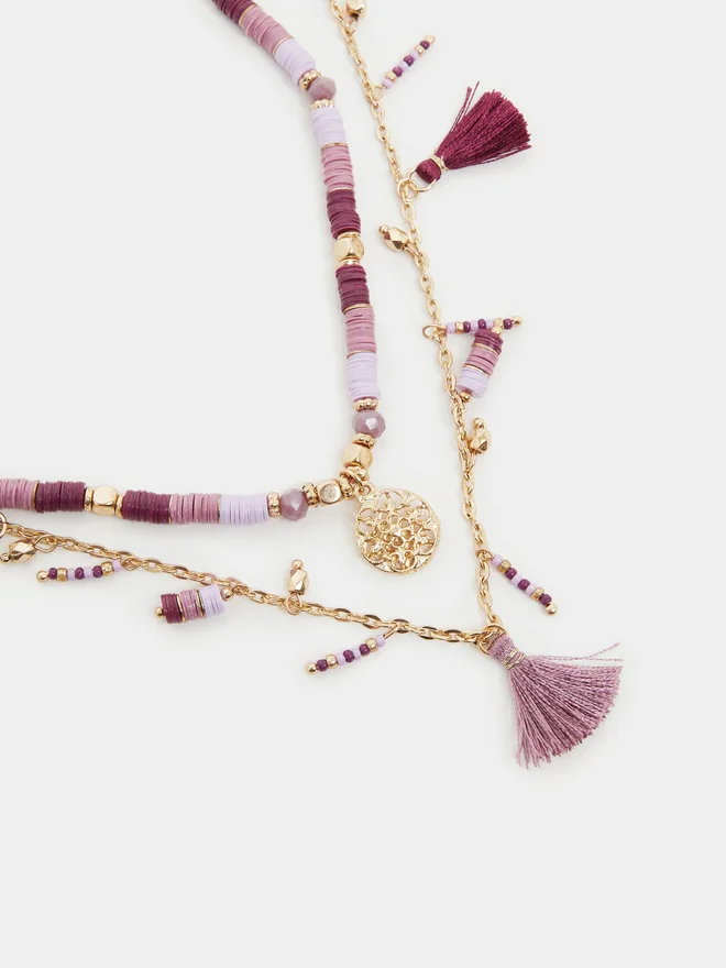 Styli Styli Set of 2 - Beaded Necklace