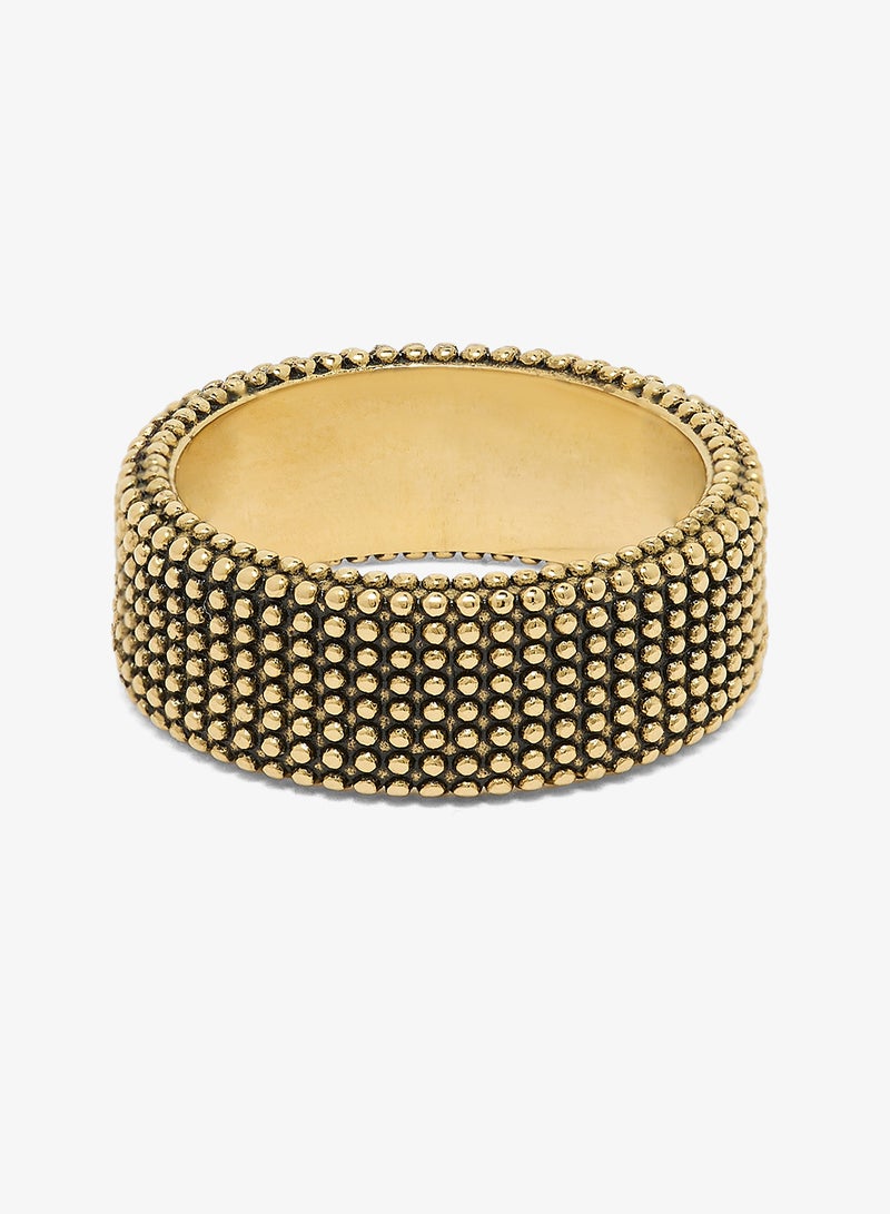 GUESS Dotted Band Ring - Image 1