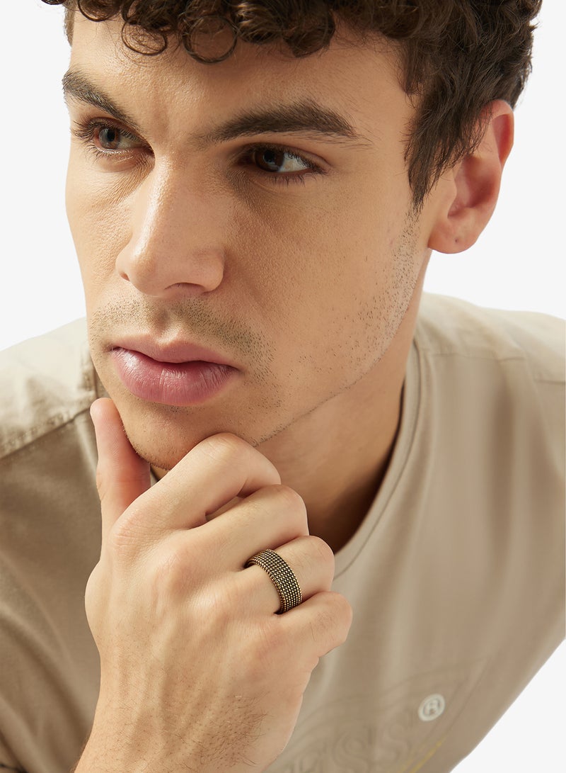 GUESS Dotted Band Ring - Image 5