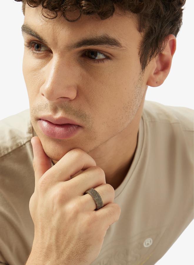GUESS Dotted Band Ring - Image 2