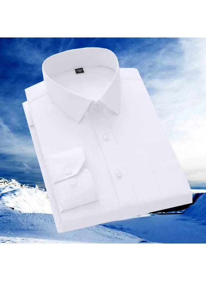 KUYING New Business Casual Long Sleeved Shirt