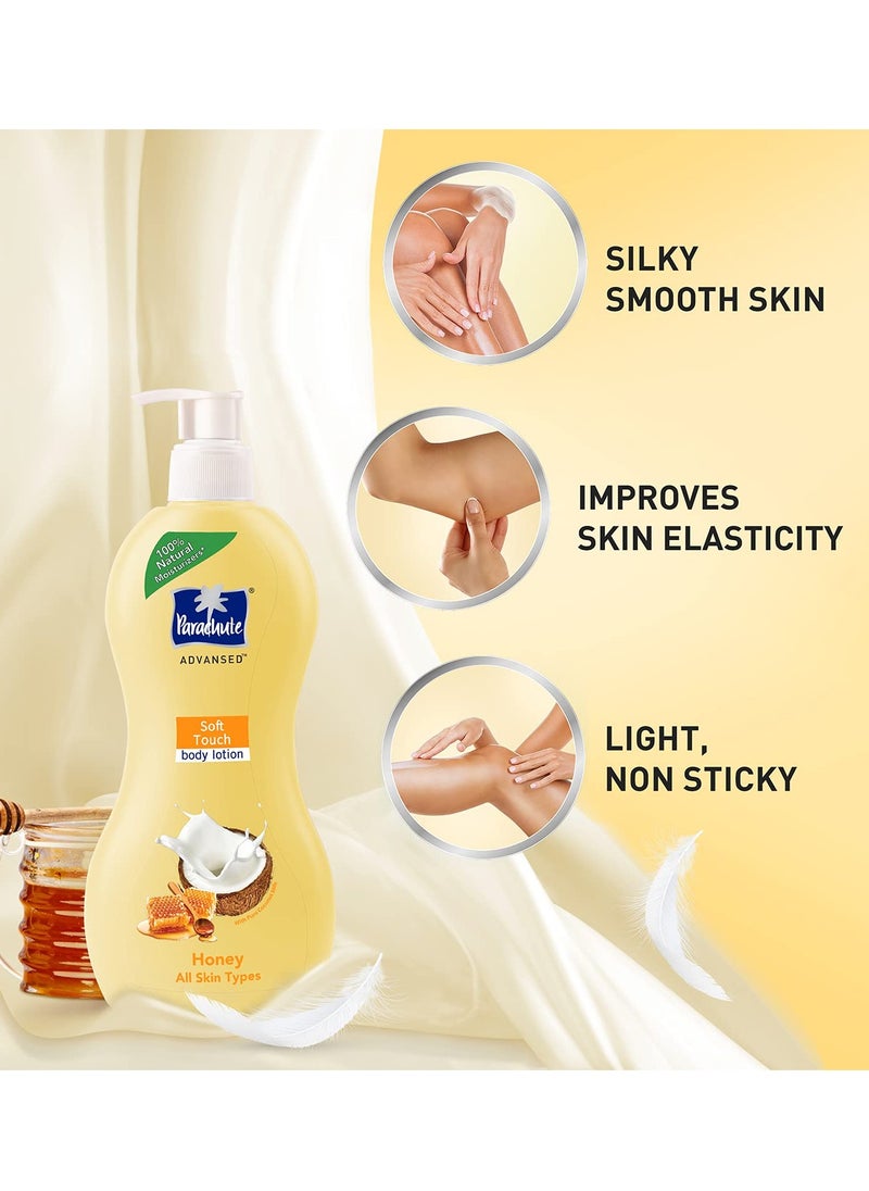 Parachute Advansed - Parachute Advansed Soft Touch Body Lotion 400ml Parachute Advansed Hair Oil 250ml and 75ml - Image 1