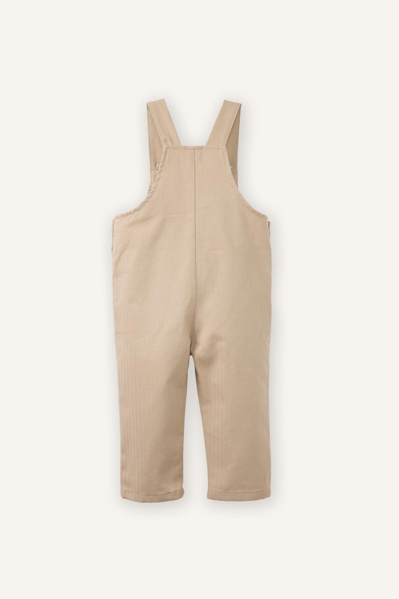 DeFacto Beige BabyBoy Baby Boy Gabardine Jumpsuit Casual - Image 5