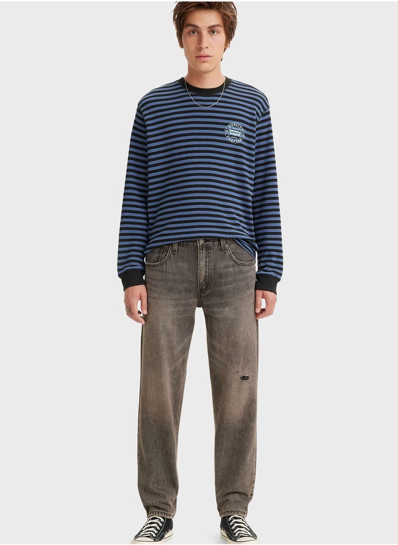 Levi's - Mid Wash Relaxed Fit Jeans - Image 1
