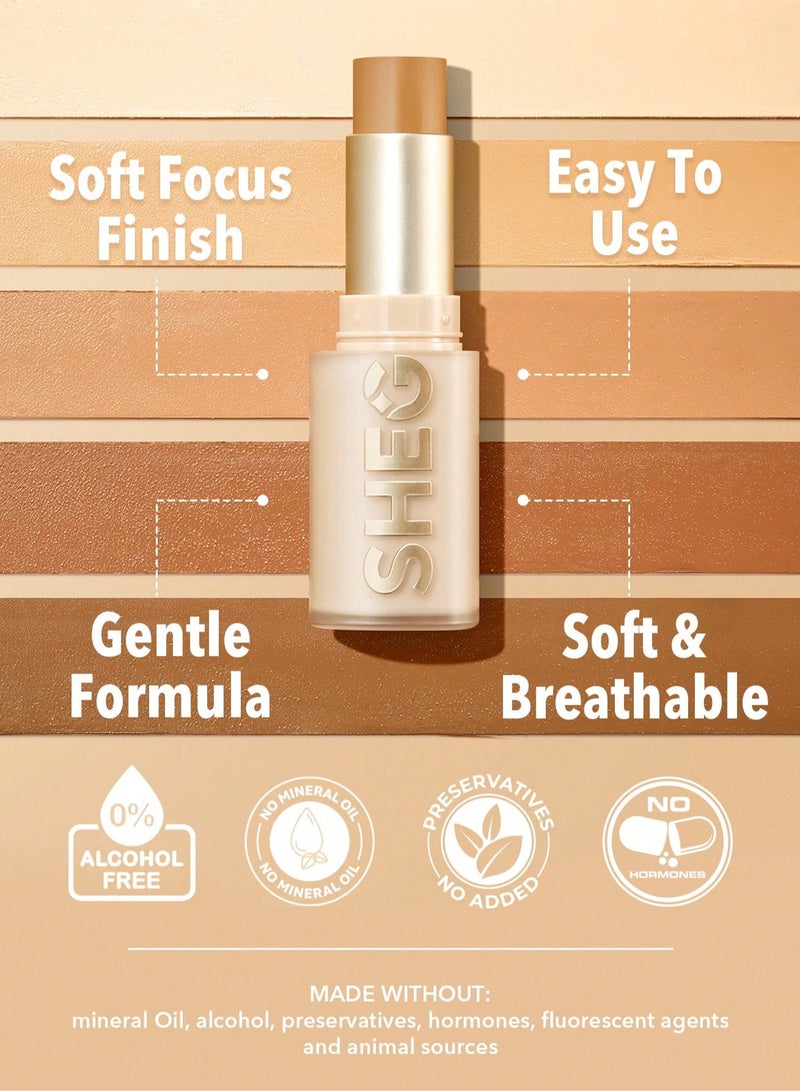 SHEGLAM Skin Magnet High Coverage Foundation Stick- Bamboo - Image 3