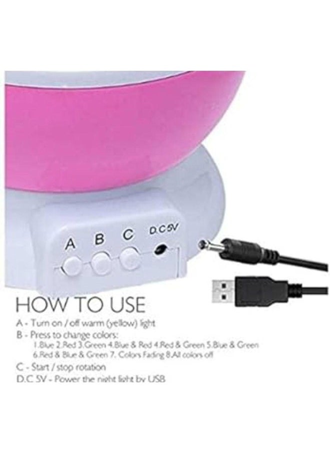 Generic Bring a touch of imagination and elegance to your room with the vibrant color-changing lamp. Its sleek design and warm lighting create a cozy ambiance, making it the perfect choice for decorating bedrooms, living rooms, or offices.  - Image 2