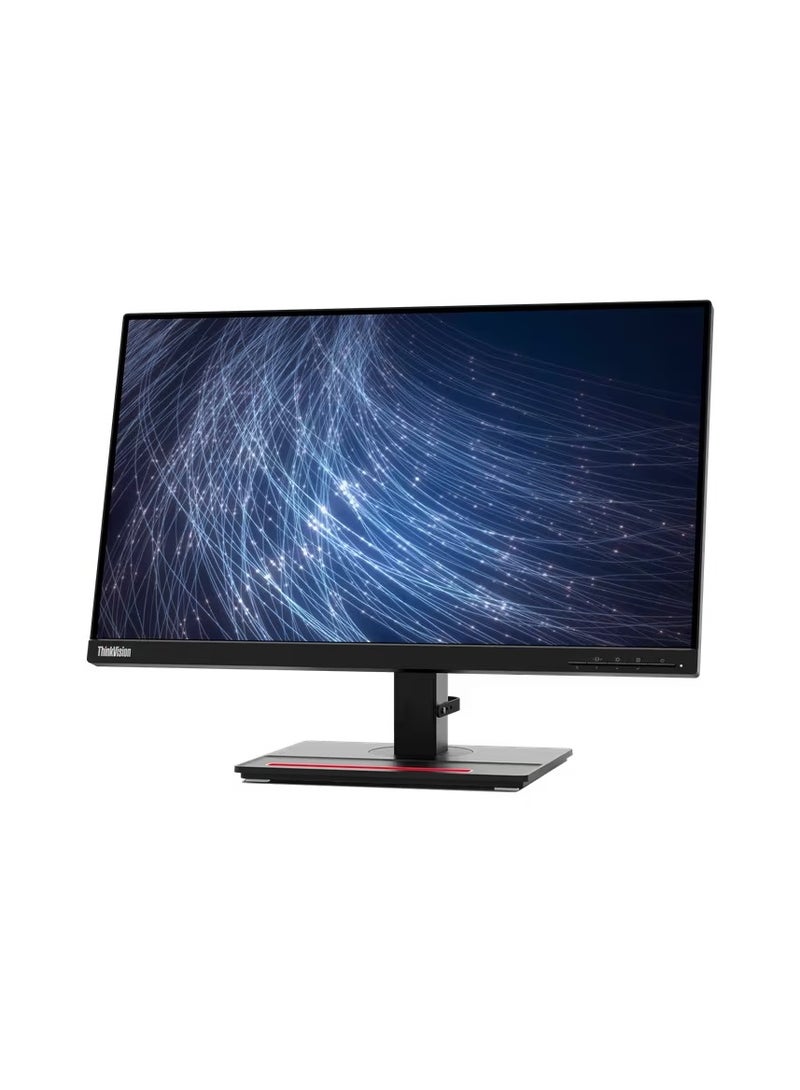 Lenovo ThinkVision T24m-29 "63A5GAT6UK", 23.8" FHD (1920x1080) IPS Monitor, 4 ms, HDMI, USB Type-C, Ethernet, High Adjustment Pivot Stand | Black Black - Image 4