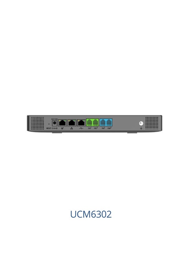 جراند ستريم Grandstream UCM6302 | Unified Communication & Collaboration IP PBX | Supports 1000 Users & 150 Calls | Built-in Meetings & Video Conferencing | Secure Remote Access - Image 2