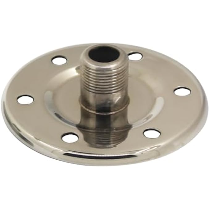 فلانج لاستبدال غشاء EPDM وعاء التمدد خزان هيدروليكي مضغوط خزان ضغط هيدروسفير صحي (110X32MM ستانلس ستيل) - Image 1