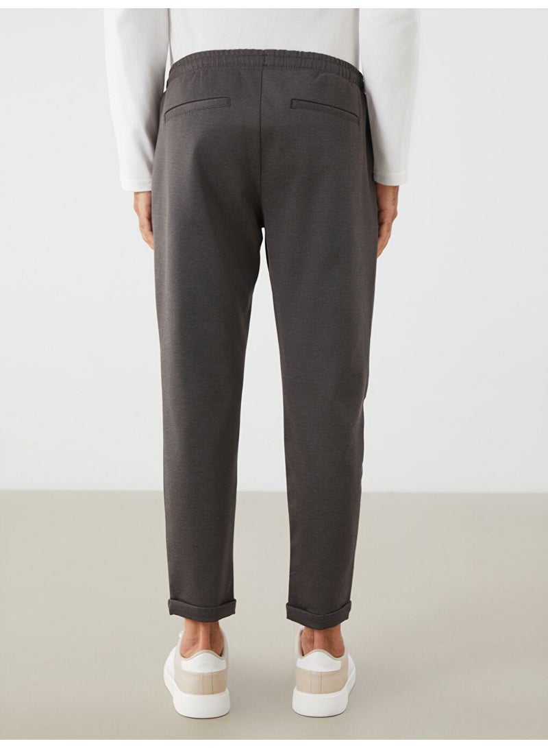 LC WAIKIKI Standard Fit Elasticated Waist Men's Trousers - Image 2