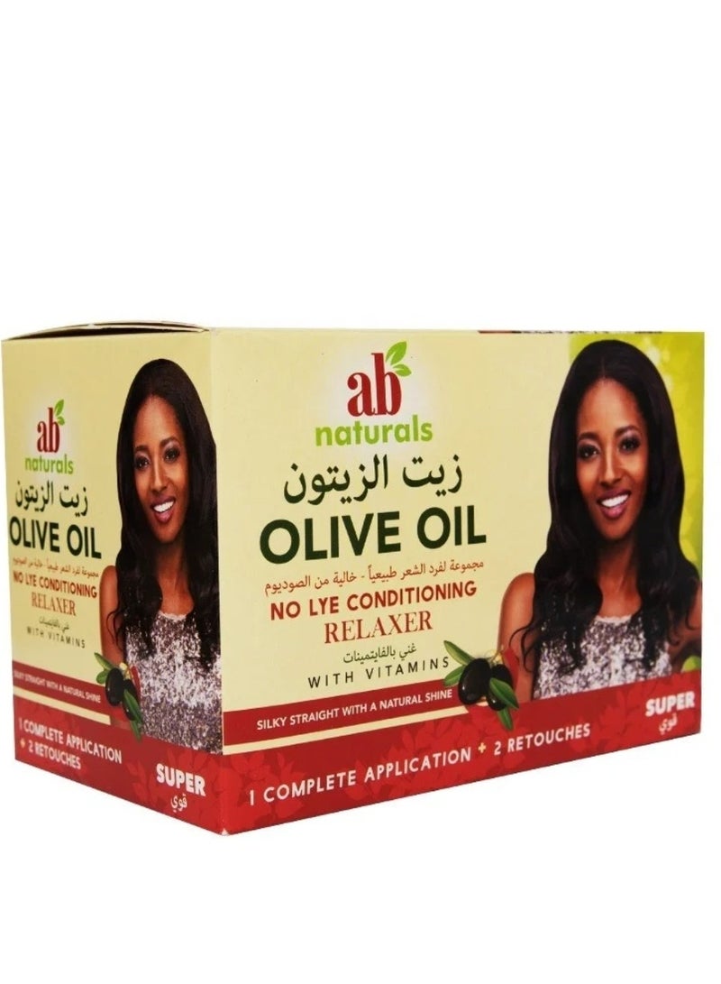 Ab Naturals A Group To Naturally Straighten Hair With Olive Oil From Sodium (strong)