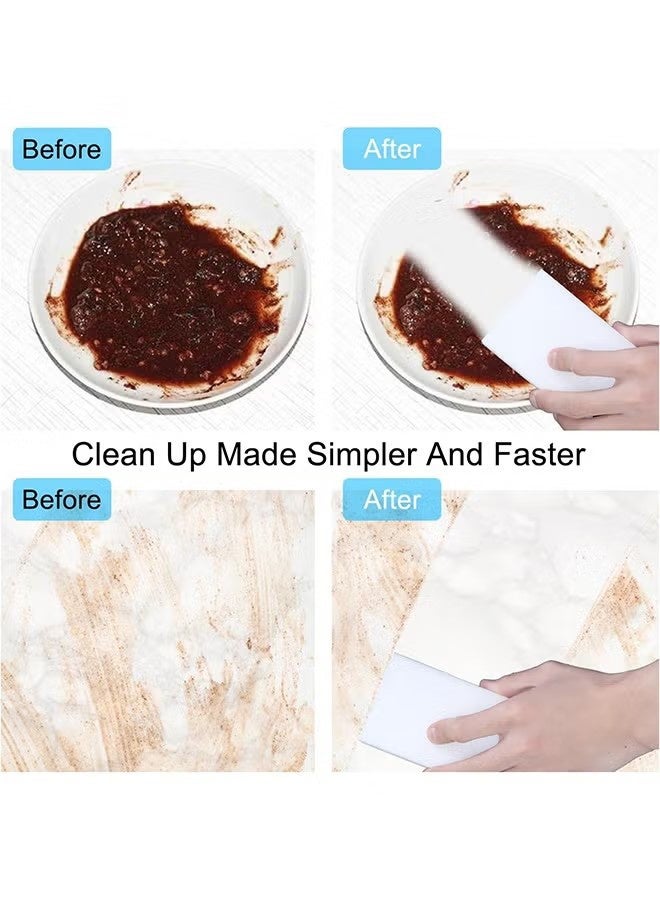 YJ 2X Density Magic Sponge Eraser, Multi-Functional Household Cleaning Kitchen Dish Sponge for Furniture, Extra Thick and Long Lasting Melamine Cleaning Sponges for Bathroom, Floor, Wall Cleaner (5) - Image 4