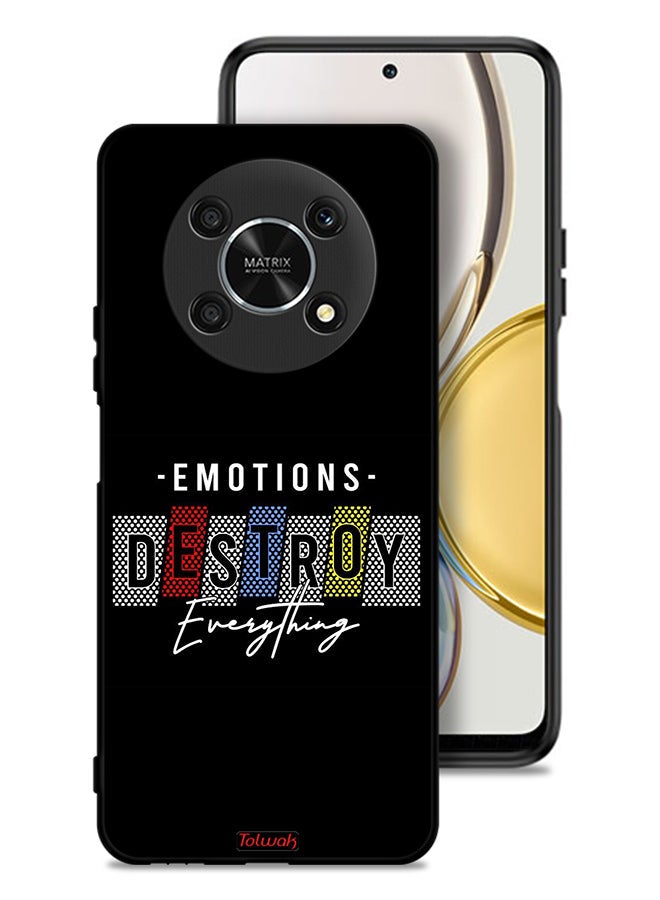 Tolwak Honor X9 5G Protective Case Cover Emotions Destroy Everything - Image 1