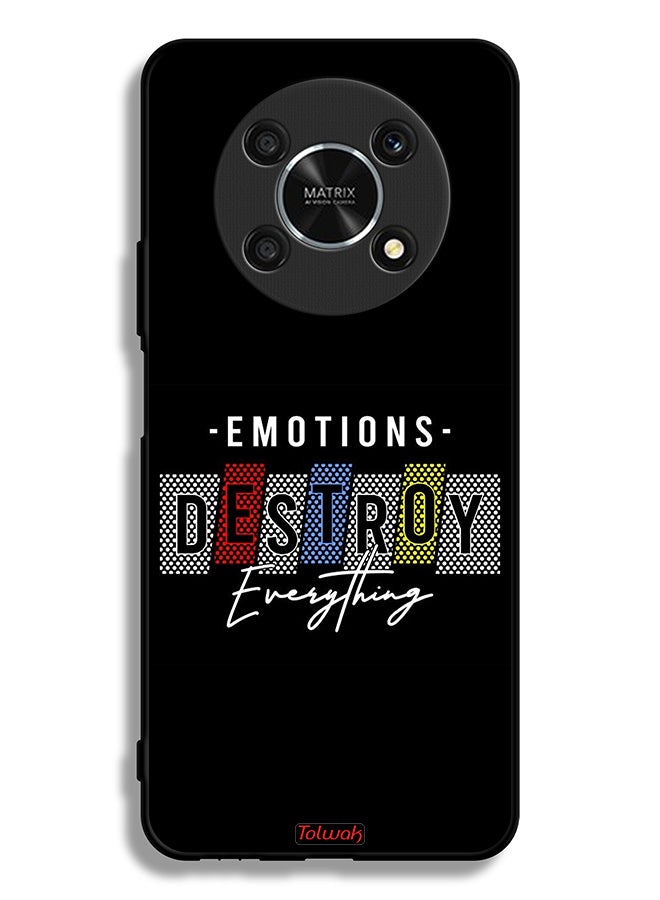 Tolwak Honor X9 5G Protective Case Cover Emotions Destroy Everything - Image 2