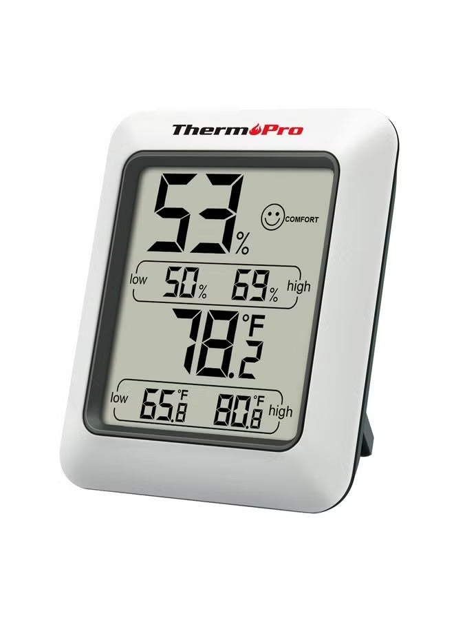 ثيرمو برو جهاز قياس الرطوبة والحرارة الداخلي TP50 مع مؤشر الرطوبة وراحة الهواء من ThermoPro - Image 1