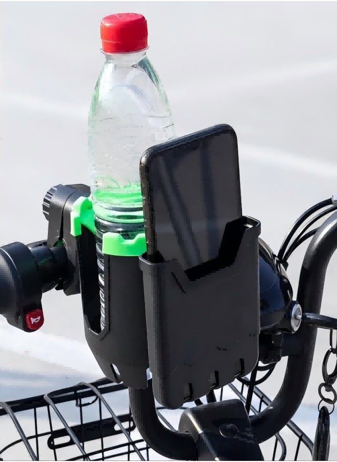 MHD Multifunctional Cup Holder, Electric Bike Cup Holder  - Image 2