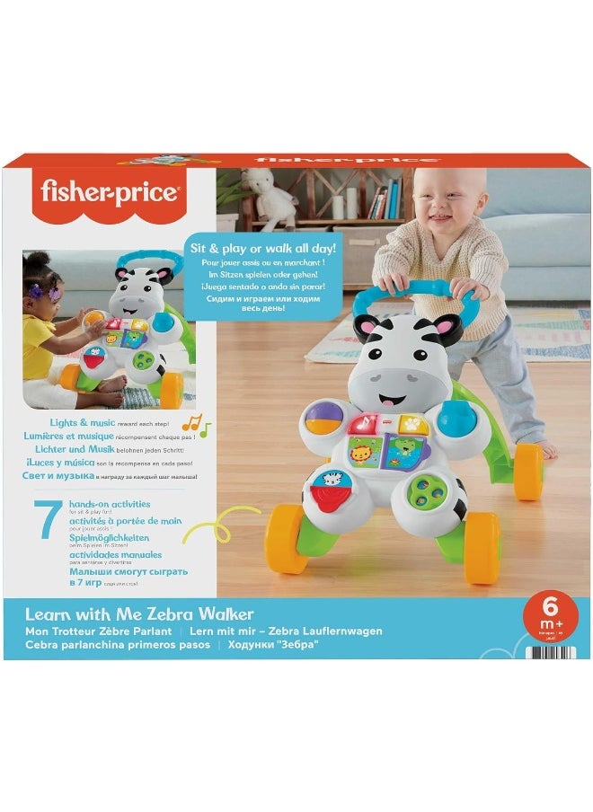 Fisher-Price Learn with Me Zebra Walker â€“ French Edition