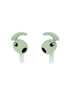 Suitable For Airpods 3 Ear Cap Airpods 3 Protective Case For Apple Earphone Set 3 Generation Ultra-thin Earplugs-Color:(With Ears) 2260C Green