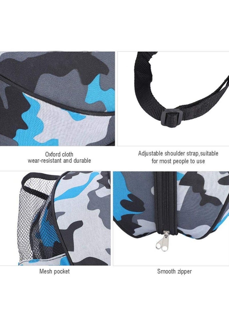 Y&D Soccer Bags, Sports Ball Round Bag with Single Shoulder Strap Design, Portable Football Storage Pouch for Basketball Softball Volleyball Carrier Holder - Image 5