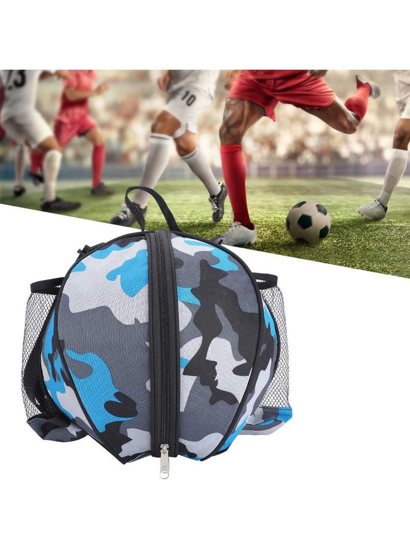 Y&D Soccer Bags, Sports Ball Round Bag with Single Shoulder Strap Design, Portable Football Storage Pouch for Basketball Softball Volleyball Carrier Holder - Image 1