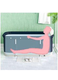 Large Waterproof Portable Non-Inflatable Folding Soaking Spa Bathtub Barrel, Household Shower Bathing Tubs, Bathroom Family Separate SPA Tub for Adults and Kid - pzsku/Z5F0DE91983744EECC8B3Z/45/_/1711958448/29131eff-9abf-4089-b905-46da9ad12ea6