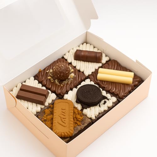 mudrit Bakery Box with Window for 6 Brownies, Donuts, Ladoos, Chocolates, Macarons, Size 9x6x2 inches (Peach, Pack of 20) - Image 5