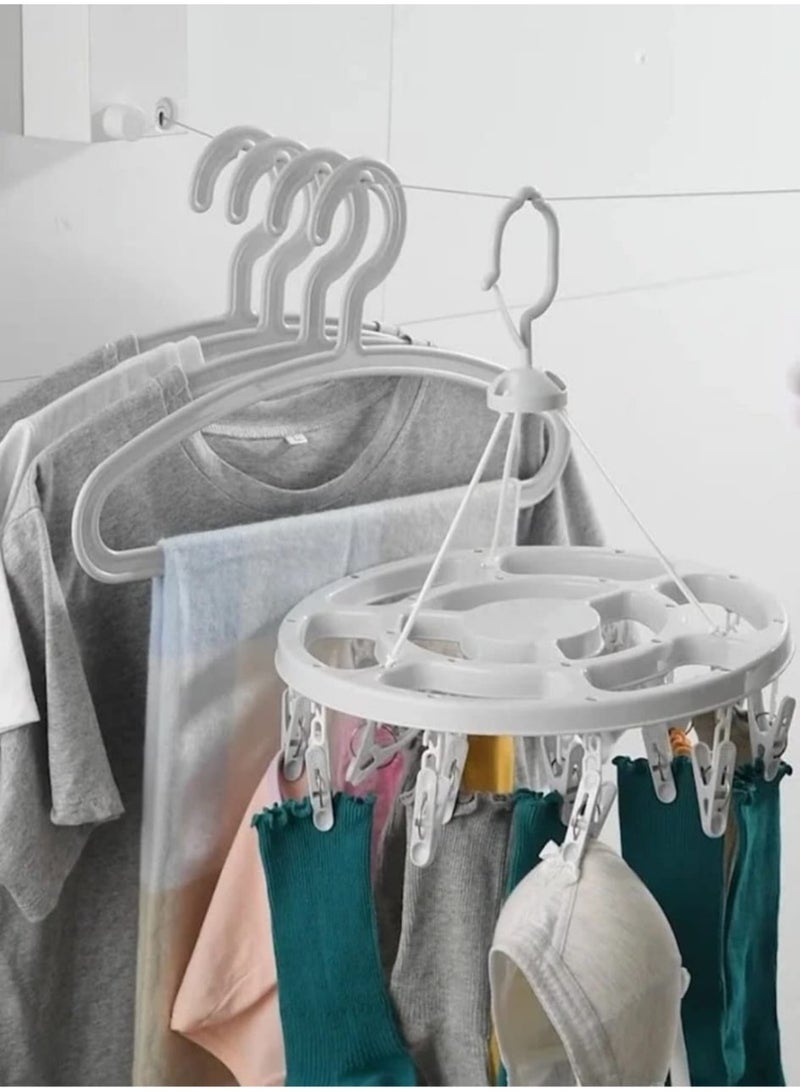 Retractable Wall-Mounted Clothesline up to 4.2m – Space-Saving Telescopic Laundry Drying Rack - Image 5