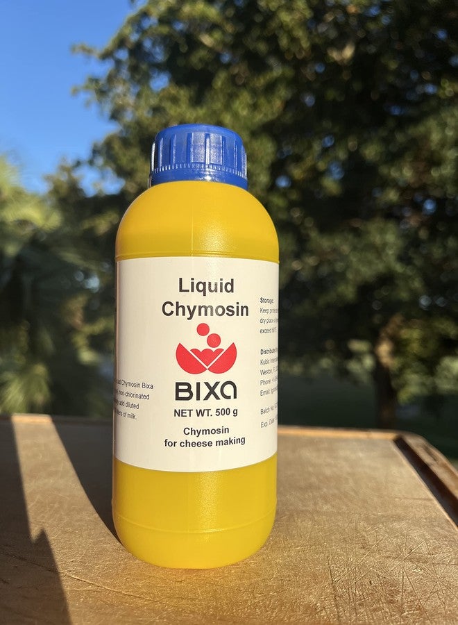 Bixa Chymosin Rennet | Milk Coagulant | Quimosina Liquida Bixa | Cuajo Para Quesos Madurados | 17 Fl oz - Image 5