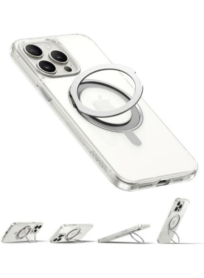 Anker Magnetic Phone Case for iPhone 16 Pro Max Case, Anti-Slip & Drop-Proof Cover with 360° Ring Stand, iPhone Case Compatible with MagSafe, Exclusively Designed for iPhone 16 Pro Max - Image 1