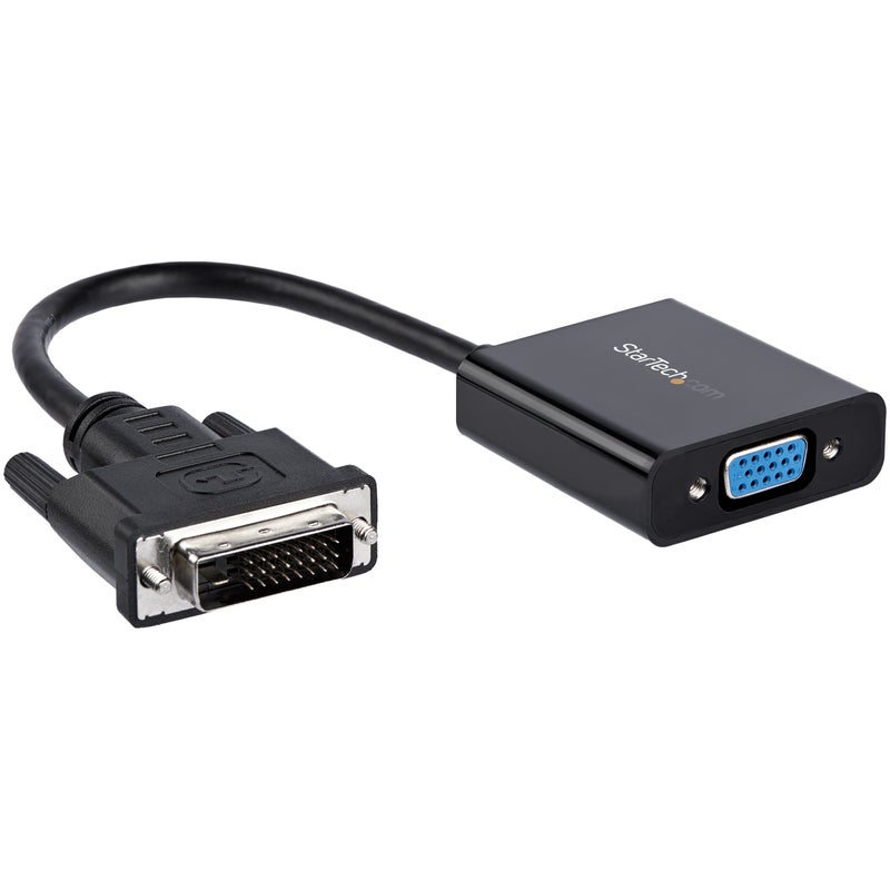 Startech.com StarTechcom DVID to VGA Active Adapter Converter Cable 1080p DVI to VGA Converter Box DVI2VGAE Black - Image 2