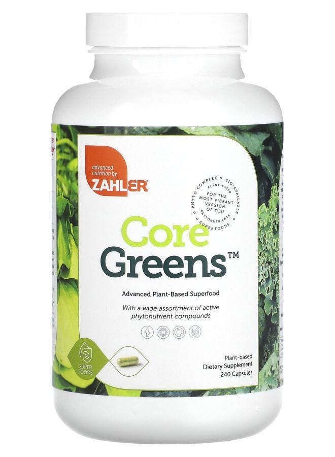 Core Greens™ Advanced PlantBased Superfood 240 Capsules