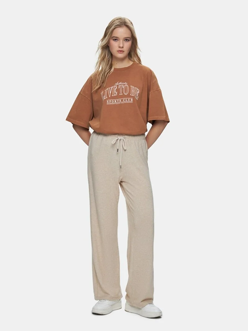 Beige Trousers