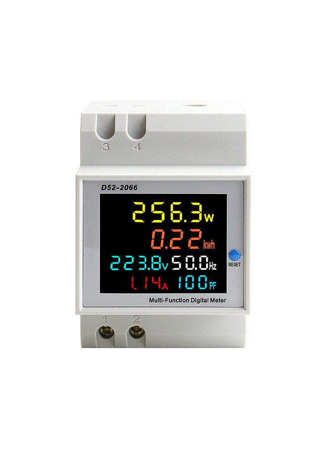 Generic - D52-2066 DIN-Rail Multi-Function Meter,250-450V 100A - Image 1