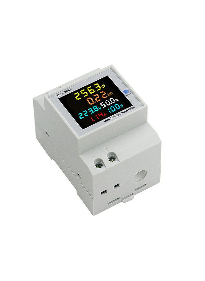 Generic - D52-2066 DIN-Rail Multi-Function Meter,250-450V 100A - Image 1