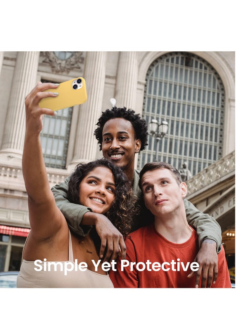 BORTONY iPhone 14 Silicone Case Military Grade Drop Protection Anti-Scratch Microfiber Lining Ultra Slim Thin Shockproof Protective Cover for iPhone 14 6.1 inch  - Image 5